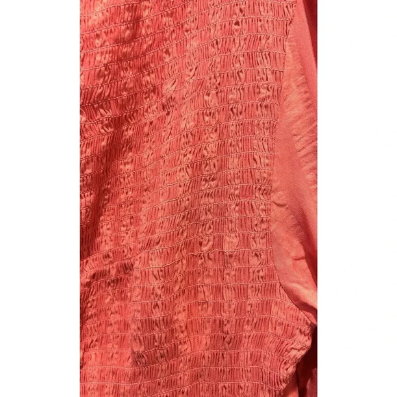 The Nines by Hatch Elbow Sleeve Tonal Maternity Dress Women’s Size Medium Pink - Picture 6 of 8